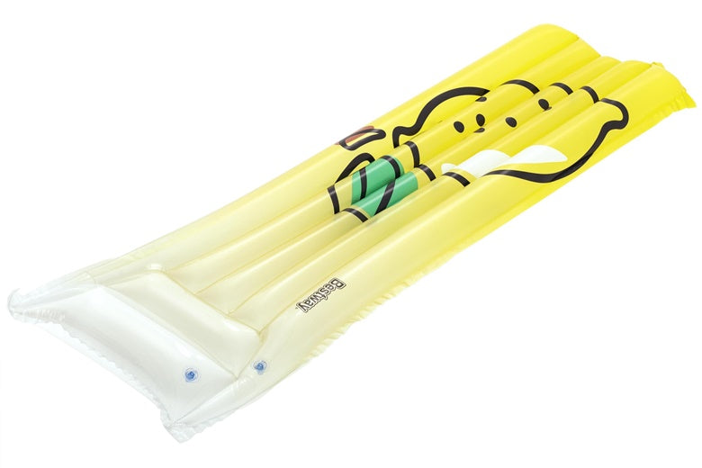 Inflatable Bestway Lemon mattress, yellow, 183 cm x 69 cm