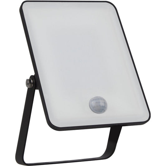 Lauko Prožektorius 20W 1800m 4000°K IP65 su judesio davikliu