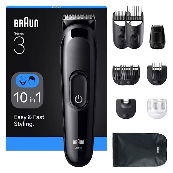 Hair and Beard Trimmer Braun 3 AIO3560