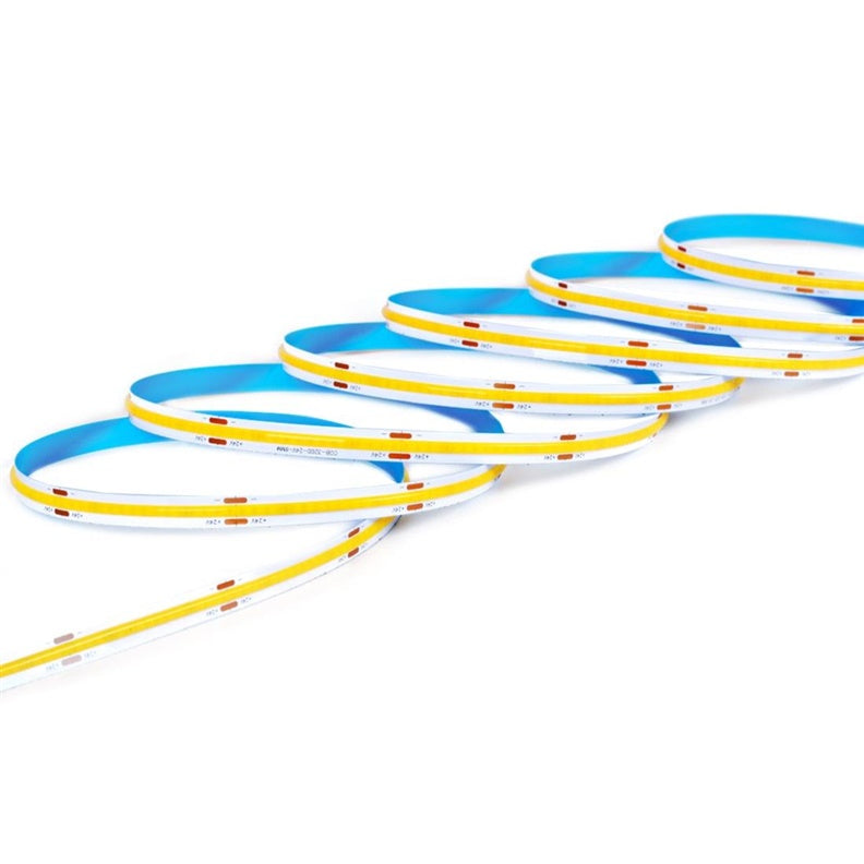 LED STRIP WITHOUT CONNECTOR KIT COB 12W 24V 830 10MM 100LM 5M