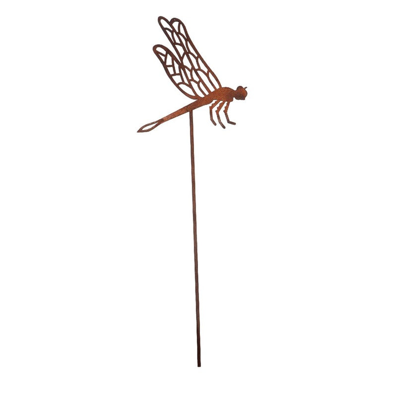 Decoration "Dragonfly", 10.2 cm x 0.4 cm x 38 cm, brown