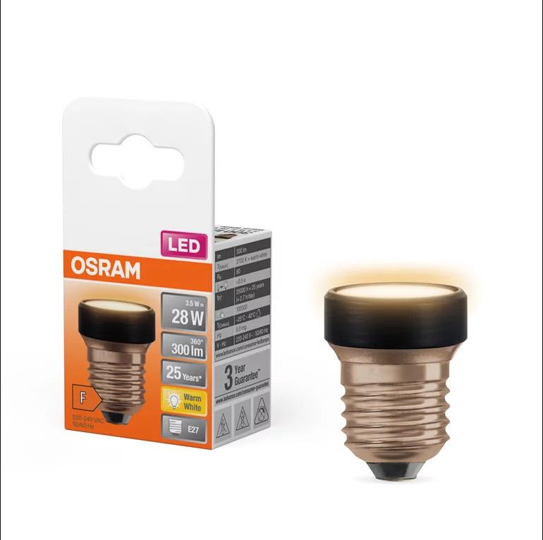 Osram LED bulb, E27, 3.5W, 2700K, flat