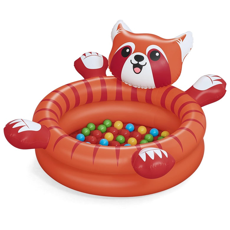 Bestway Red Panda Inflatable Play Center, 107x94 cm