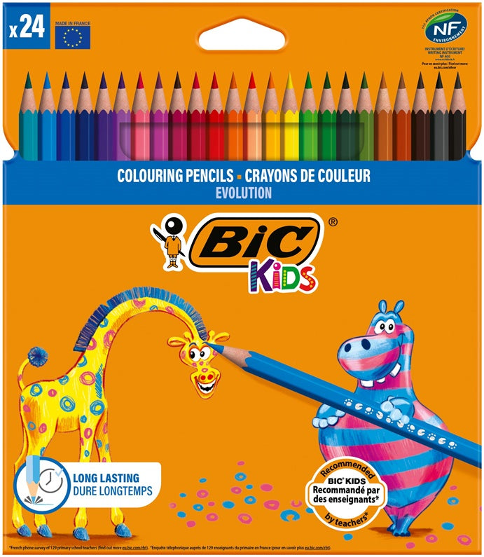 Kredki Bic Evolution, 24 szt.