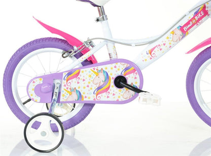 Vaikiškas dviratis Bimbo Bike Unicorn, 14"