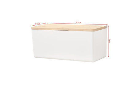 BATH SHOWER CADDY TESA BABOO 40522 M WHITE