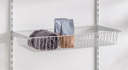 Dolle basket, 795 mm x 410 mm, grey