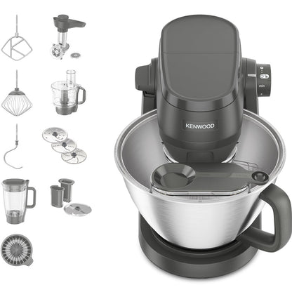 Virtuvinis kombainas Kenwood MultiTasker KHC30.070GY, 1000 W