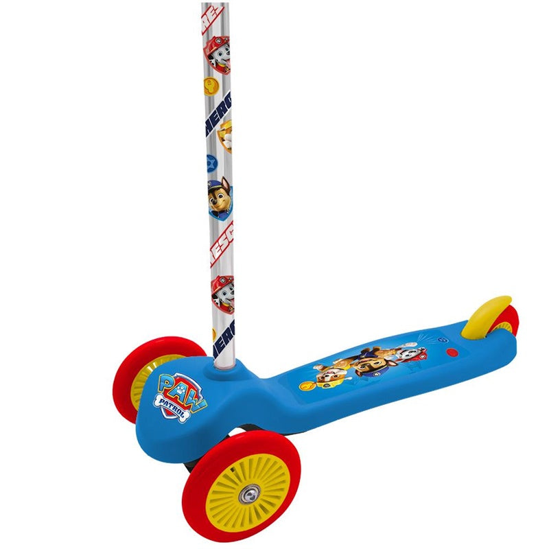 Vaikiškas paspirtukas Paw Patrol, mėlyna