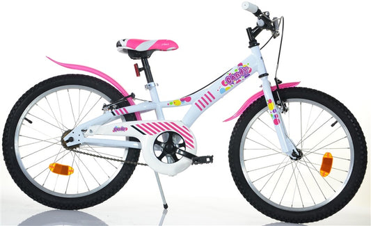 CHILD'S BICYCLE CANDY 20 77330 WH/PINK