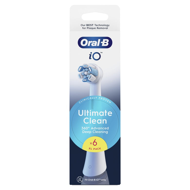 Oral-B iO Ultimate clean toothbrush head, 6 pcs.