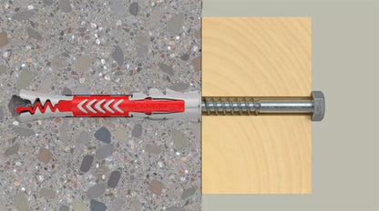 Kaištis Fischer DuoPower, 80 mm x 10 mm, 10 vnt.