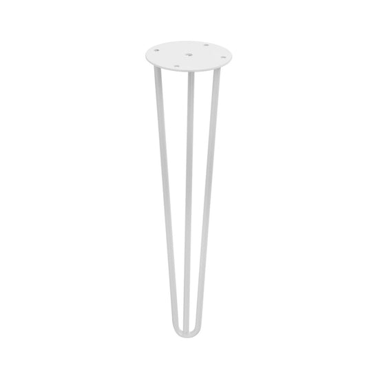 Furniture legs Rei, 40 cm x 8 cm, white