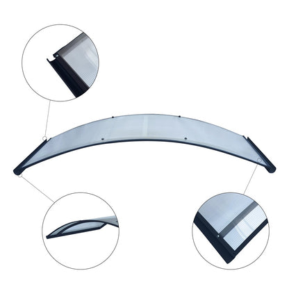 Polikarbonato stogelis 6mm., 150x70x20 cm