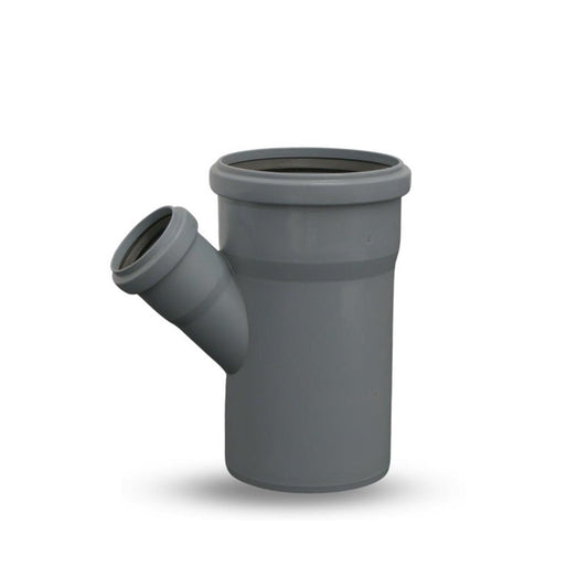 Trójnik kanalizacyjny wewnętrzny , Ø 50/ 110 mm, 45°