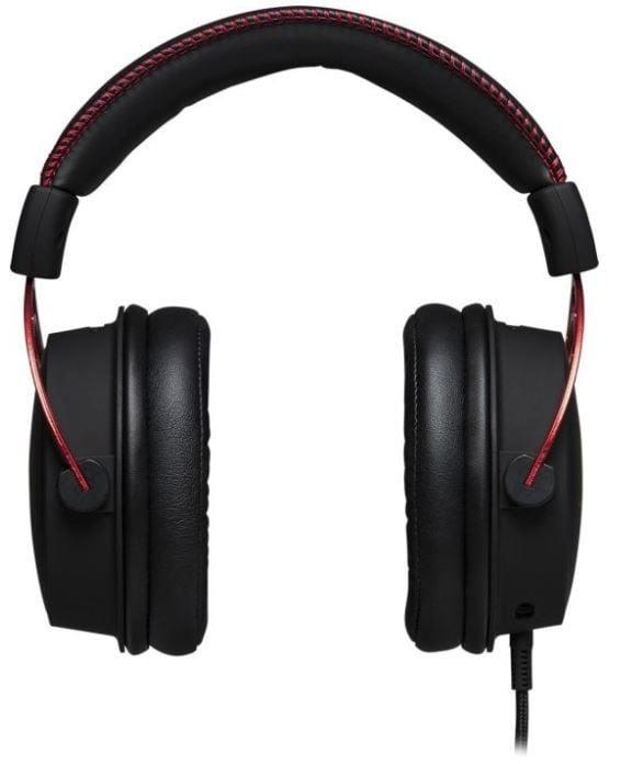 Gaming Headset Kingston Alpha Pro, black/red