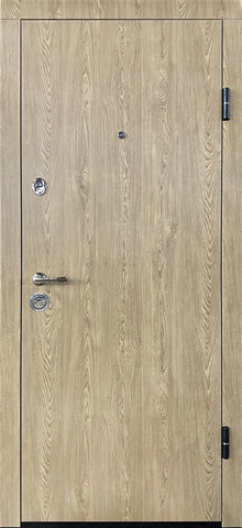 Išorinės plieninės buto durys OPTIM-00, dešinė, 205×96×8 cm