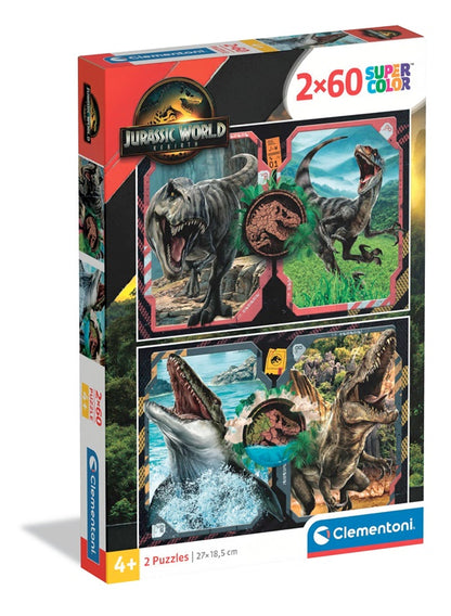 Dėlionė Clementoni Super Color Jurassic World 24830, 27x18.5