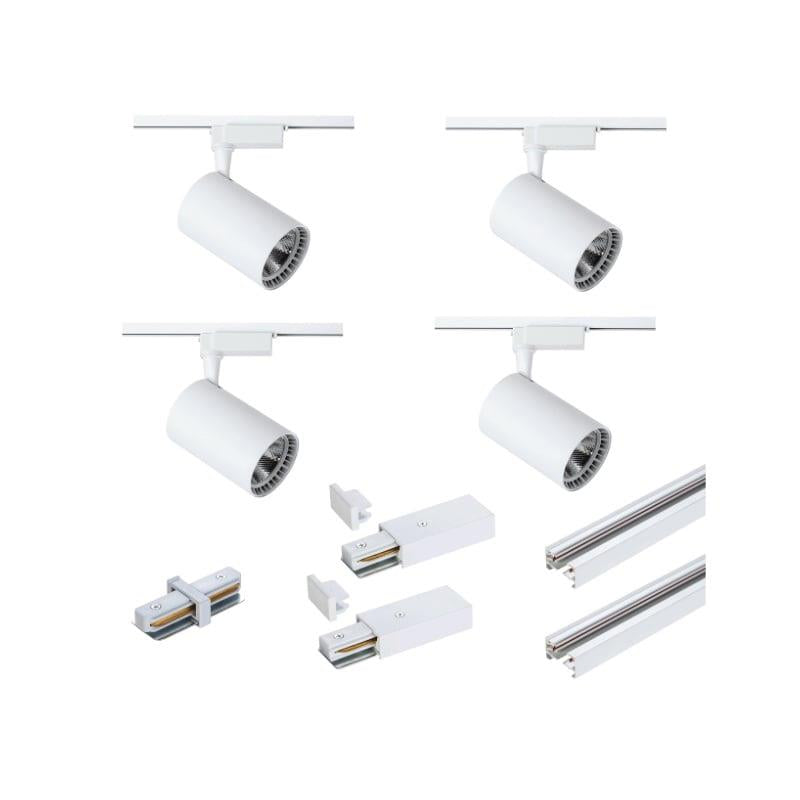 Šviestuvų bėginė sistema DPM X-LINE, 4x 15 W, LED