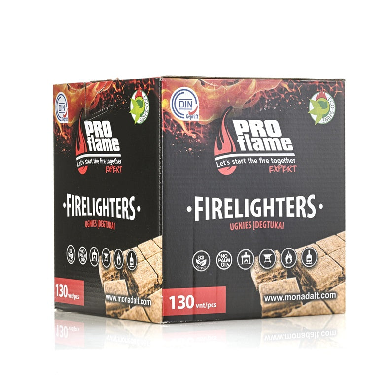 Rozpałka Pro Flame Expert, 11 cm x 17 cm, 130 szt.