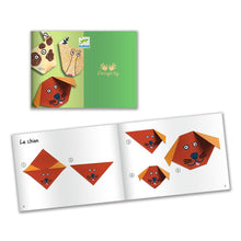 Paper figures making kit Djeco Origami Animals