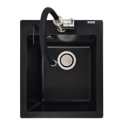 Sink with kitchen mixer tap Helika, 50 x 42.5 x 19.5 cm
