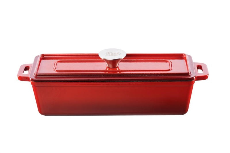 Baking dish Grand feu FEUSQRED 35.4 x 11.0 x 11.4 cm, 1.7 l