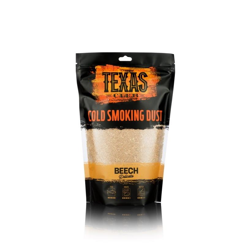 Wióry do wędzenia na zimno Texas Club Dustbeech, buk, 0.5 kg