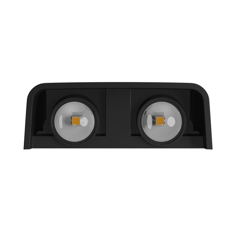 Sieninis lauko šviestuvas 4W, LED, CCT, 400lm, IP54, juodas