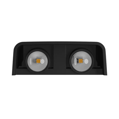 Sieninis lauko šviestuvas 4W, LED, CCT, 400lm, IP54, juodas