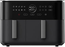 Frytkownica beztłuszczowa Xiaomi Dual Zone, czarna, 2700 W, 10 l