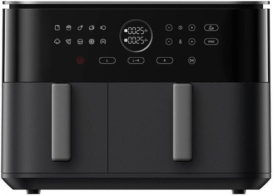 Karšto oro gruzdintuvė Xiaomi Dual Zone, juoda, 2700 W, 10 l