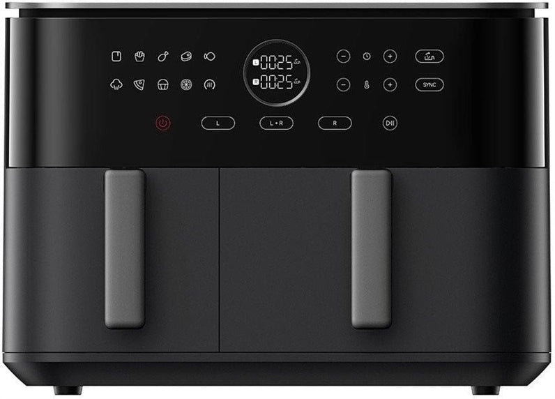 Frytkownica beztłuszczowa Xiaomi Dual Zone, czarna, 2700 W, 10 l