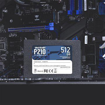 Dysk SSD Patriot Memory P210, 2.5", 512 GB