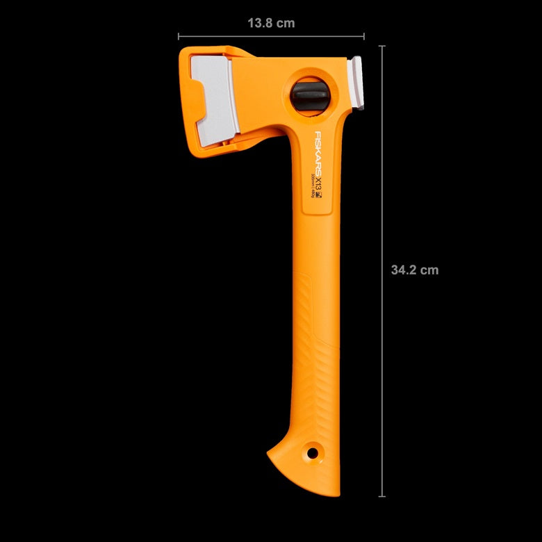 Kirvis Fiskars X13, stovyklavimo, 33.5 cm