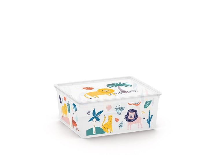 STORAGE BOX WITH LID C BOXSTYLE 18L