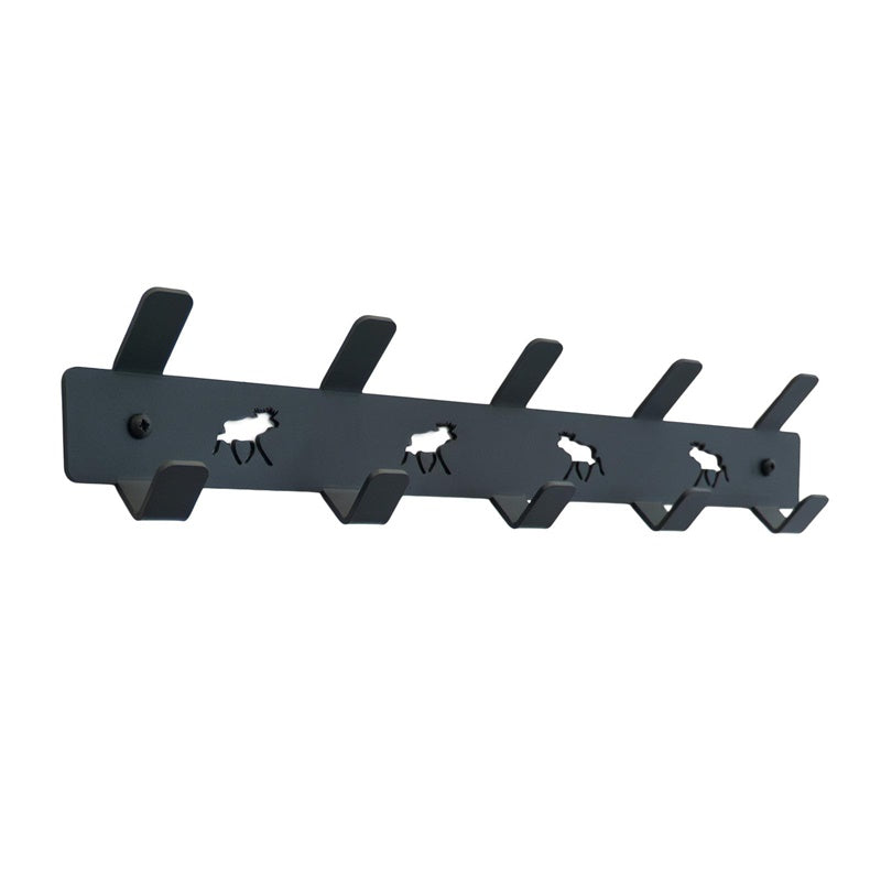 Wieszak na ubrania Glori PK455-R2, 44 cm, antracytowy