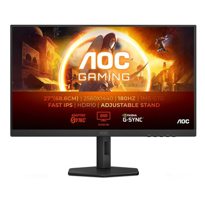 Monitor AOC Q27G4XF, Q27G4XF, Fast IPS, 180 Hz, QHD, 27"