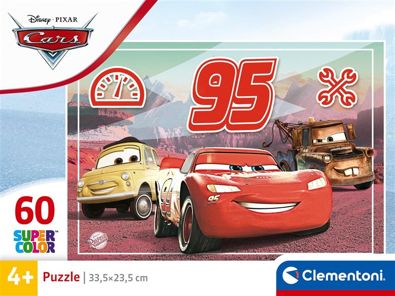 Puzzle Clementoni SuperColor Auta 26317, 60 elementów