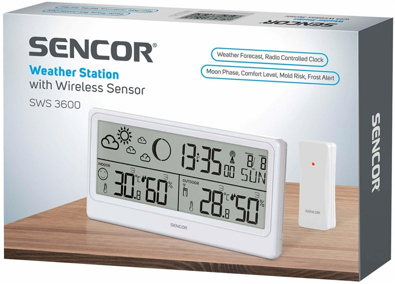 Weather Station with Wireless Sensor Sencor SWS 3600