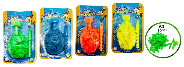 Water balloons YB273346, 60 pcs.