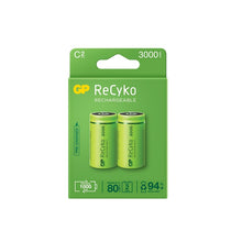 Rechargeable Batteries GP RECYKO C, 3000 mAh, 2 pcs.