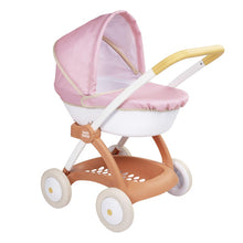 Lėlių vežimėlis Smoby Baby Nurse, balta/rožinė