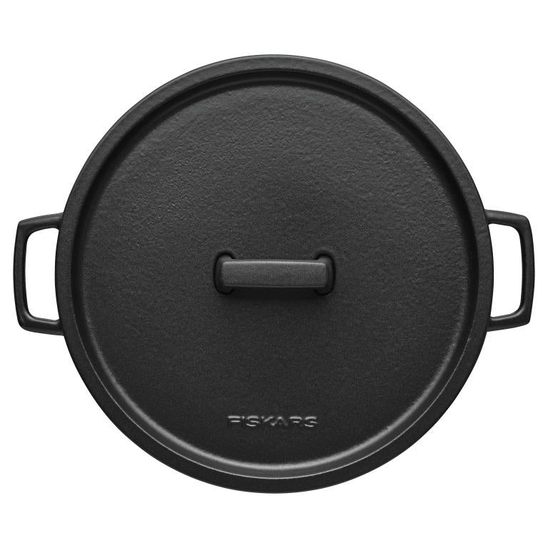 Fiskars Folken Cast Iron Pot, 26.7 cm, 6 L