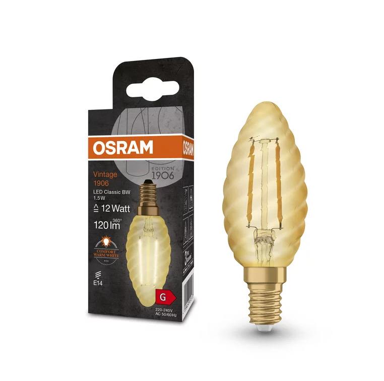 LED LEMPUTĖ E14 35 1.5W 2400K 230V