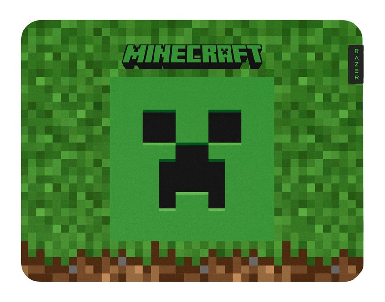 Pelės kilimėlis Razer Gigantus V2 Minecraft, juoda/žalia