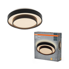 Oprawa sufitowa Osram, LED, 16W, 3000K, 1000lm, Ø295, czarna