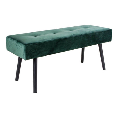 Hallway bench Skiby, green, 100x35x44cm