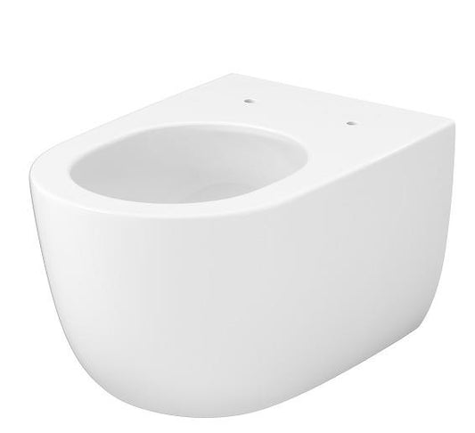 TOILET BOWL COMPLETE NOVADO D253 FRAME + BUTTON BLACK