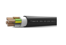 Aluminiowy kabel zasilający TT Cables N2XH-J RE, 5 x 6mm², 500m